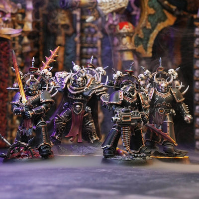 Chaotic Marines Battle Box (4 Models) - Major Mini's