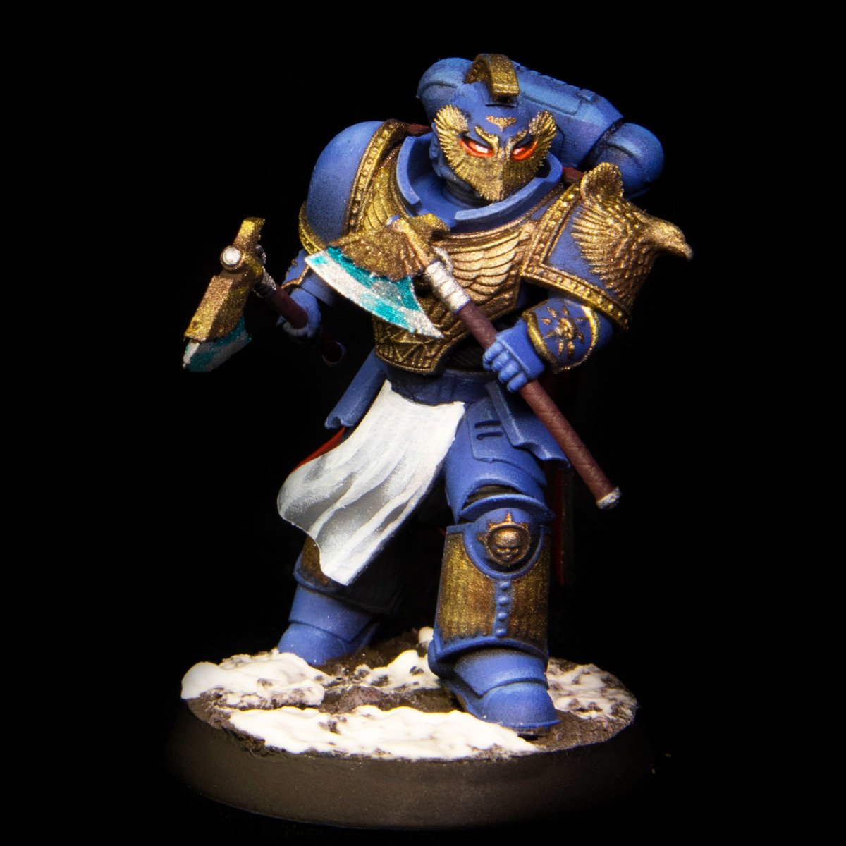 Galactic Marine Honourable Guardian - Dual Axe Marine - Major Mini's