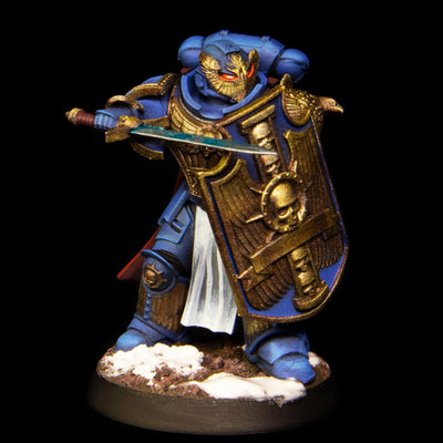 Galactic Marine Honourable Guardian - Sword and Shield Marine - Major Mini's
