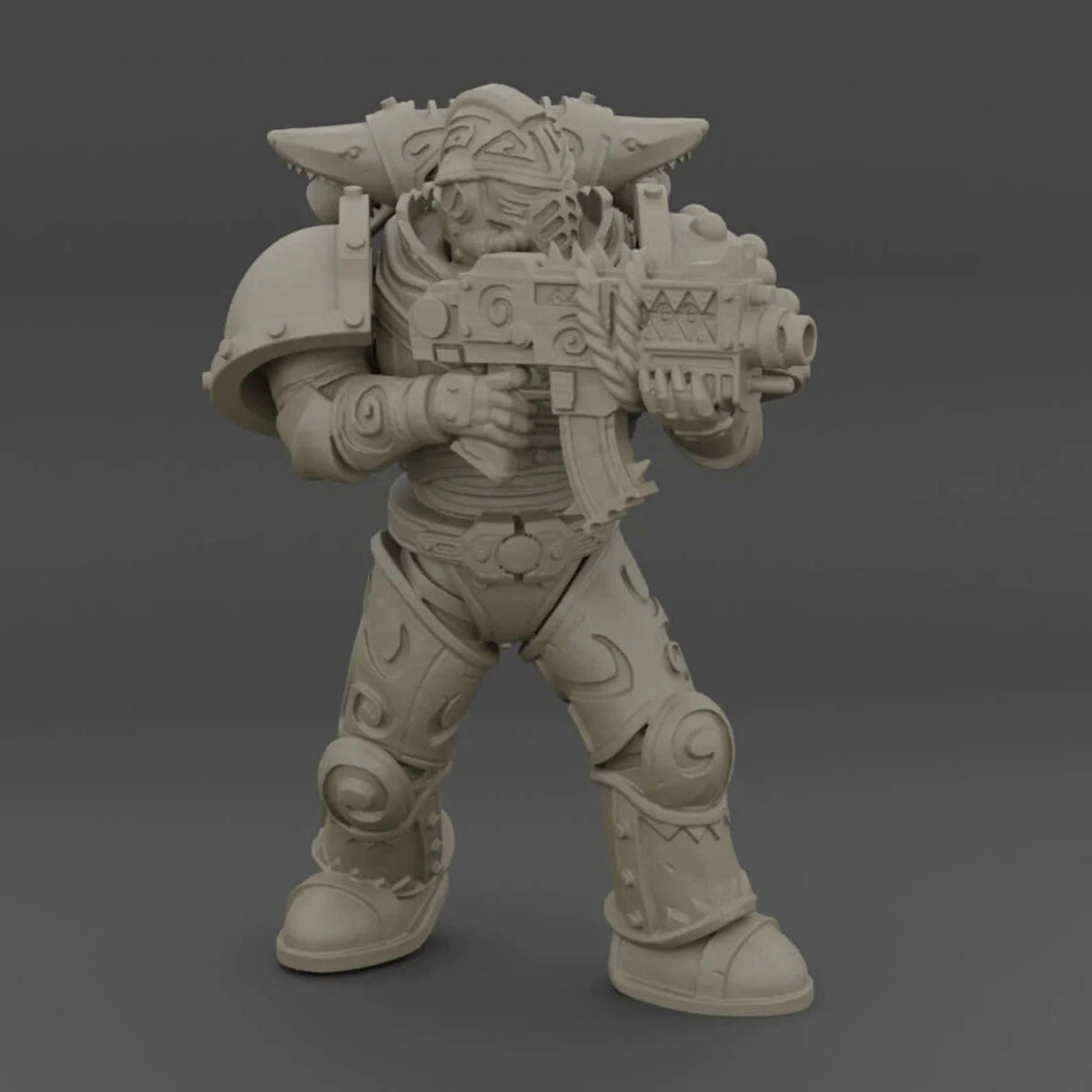 Galactic Shark Ranged - Firepower Marine - Major Mini's
