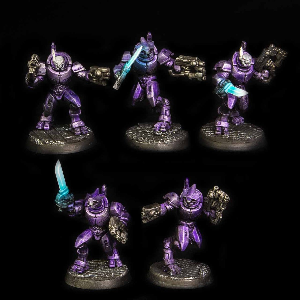 Ka'Yon Minor Warriors (5 Models) - Major Mini's