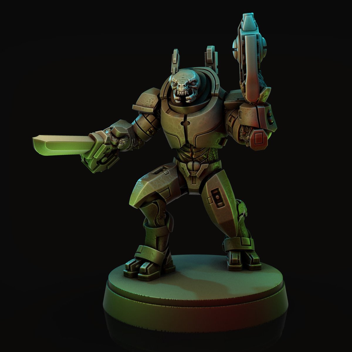 Ka'Yon Minor Warriors (5 Models) - Major Mini's